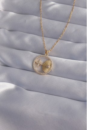 316l çelik Zincir Gold Renk Zirkon Taşlı Yıldız Figürlü Oval Kolye 316l çelik Zincir Gold Renk Zirkon Taşlı Yıldız Figürlü Oval Kolye