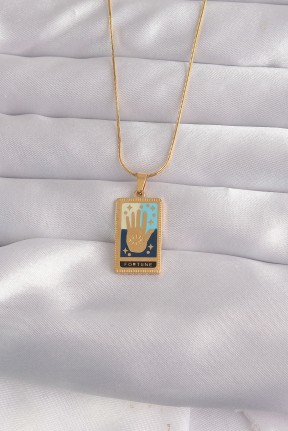 316l çelik Gold Renk Karışık Mineli El Figür Tarot Kolye 316l çelik Gold Renk Karışık Mineli El Figür Tarot Kolye
