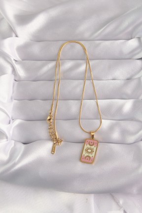 316l çelik Gold Renk Karışık Mineli Ay Figür Tarot Kolye 316l çelik Gold Renk Karışık Mineli Ay Figür Tarot Kolye