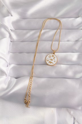 316l çelik Gold Renk Beyaz Mineli Karışık Figürlü Tarot Kolye 316l çelik Gold Renk Beyaz Mineli Karışık Figürlü Tarot Kolye