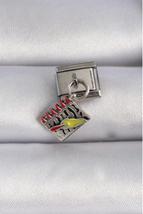 316l çelik Gümüş Renk Sallantı Defter Figür Nomination Charm 316l çelik Gümüş Renk Sallantı Defter Figür Nomination Charm