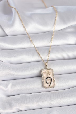 316l çelik Gold Renk Zincir Akrep Burcu Zirkon Taşlı Kadın Kolye 316l çelik Gold Renk Zincir Akrep Burcu Zirkon Taşlı Kadın Kolye