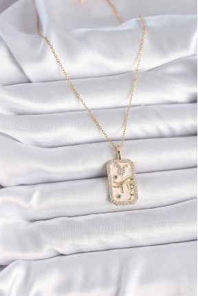 316l çelik Gold Renk Zincir Boğa Burcu Zirkon Taşlı Kadın Kolye 316l çelik Gold Renk Zincir Boğa Burcu Zirkon Taşlı Kadın Kolye