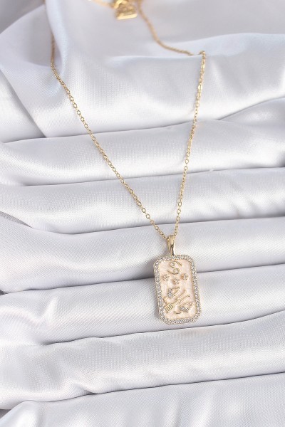 316l çelik Gold Renk Zincir Yengeç Burcu Zirkon Taşlı Kadın Kolye 316l çelik Gold Renk Zincir Yengeç Burcu Zirkon Taşlı Kadın Kolye