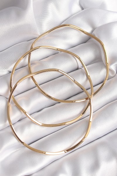 316l çelik Gold Renk 65 Mm Zikzak Model Ajda Bilezik 316l çelik Gold Renk 65 Mm Zikzak Model Ajda Bilezik