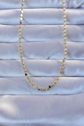 316l çelik Gold Renk 60 Cm Parçalı Ezme Kolye 316l çelik Gold Renk 60 Cm Parçalı Ezme Kolye