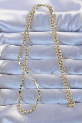 316l çelik Gold Renk 60 Cm Parçalı Ezme Kolye 316l çelik Gold Renk 60 Cm Parçalı Ezme Kolye