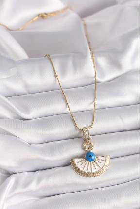 316l çelik Gold Renk Zincir Zirkon Taş Detaylı Nazar Boncuk Göz Model Kadın Kolye 316l çelik Gold Renk Zincir Zirkon Taş Detaylı Nazar Boncuk Göz Model Kadın Kolye