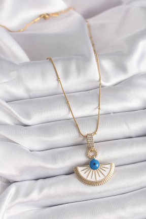 316l çelik Gold Renk Zincir Zirkon Taş Detaylı Nazar Boncuk Göz Model Kadın Kolye 316l çelik Gold Renk Zincir Zirkon Taş Detaylı Nazar Boncuk Göz Model Kadın Kolye