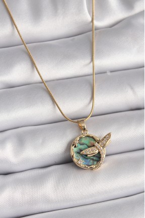 316l çelik Gold Renk Zincir Zirkon Taşlı Yusufçuk Model Kadın Kolye 316l çelik Gold Renk Zincir Zirkon Taşlı Yusufçuk Model Kadın Kolye