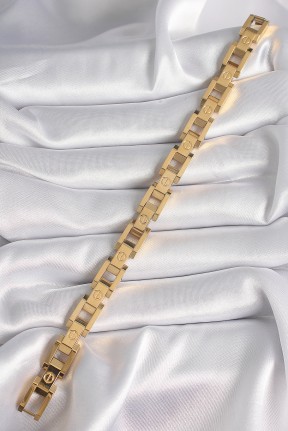 316l çelik Gold Renk Unisex Bileklik 316l çelik Gold Renk Unisex Bileklik
