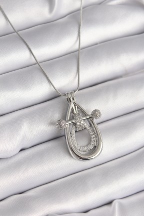 316l çelik Gümüş Renk Zirkon Taşlı Damla Model Kadın Kolye 316l çelik Gümüş Renk Zirkon Taşlı Damla Model Kadın Kolye