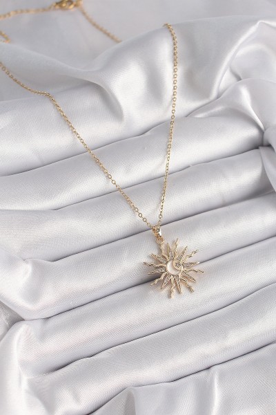 316l çelik Gold Renk Zincir Renkli Zirkon Taşlı Sedefli Ay İşleme Detay Kadın Kolye 316l çelik Gold Renk Zincir Renkli Zirkon Taşlı Sedefli Ay İşleme Detay Kadın Kolye