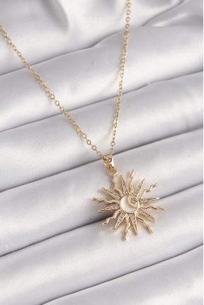 316l çelik Gold Renk Zincir Renkli Zirkon Taşlı Sedefli Ay İşleme Detay Kadın Kolye 316l çelik Gold Renk Zincir Renkli Zirkon Taşlı Sedefli Ay İşleme Detay Kadın Kolye