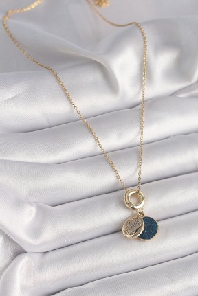 316l çelik Gold Renk Zincir Zirkon Taşlı Kalp Model Mavi Simli Kadın Kolye 316l çelik Gold Renk Zincir Zirkon Taşlı Kalp Model Mavi Simli Kadın Kolye