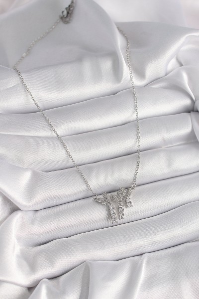 316l çelik Gümüş Renk Zincir Zirkon Taşlı Kelebek Model Sallantı Detay Kadın Kolye 316l çelik Gümüş Renk Zincir Zirkon Taşlı Kelebek Model Sallantı Detay Kadın Kolye