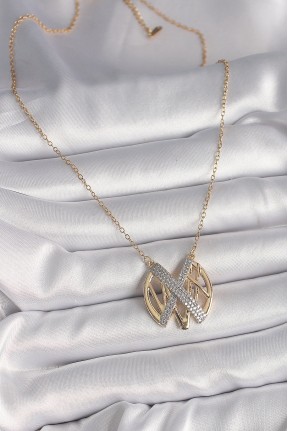 316l çelik Gold Renk Zirkon Taşlı Vintage Model Kadın Kolye 316l çelik Gold Renk Zirkon Taşlı Vintage Model Kadın Kolye