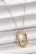 316l çelik Gold Renk Zirkon Taşlı Oval Model Kadın Kolye 316l çelik Gold Renk Zirkon Taşlı Oval Model Kadın Kolye