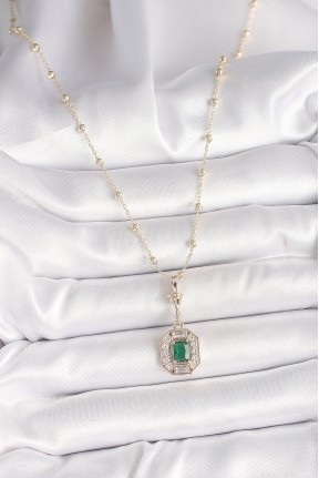 Pirinç Gold Renk Zirkon Taşlı Topçuk Zincir Serenay Model Kadın Kolye Pirinç Gold Renk Zirkon Taşlı Topçuk Zincir Serenay Model Kadın Kolye