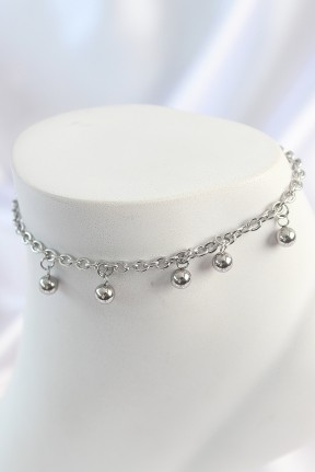 316l çelik Gümüş Renk Sallantı Topçuk Zincir Model Kadın Halhal 316l çelik Gümüş Renk Sallantı Topçuk Zincir Model Kadın Halhal