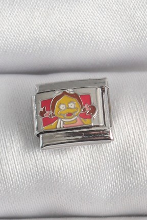 316l çelik Gümüş Renk Renkli çocuk İşlemeli Nomination Charm 316l çelik Gümüş Renk Renkli çocuk İşlemeli Nomination Charm