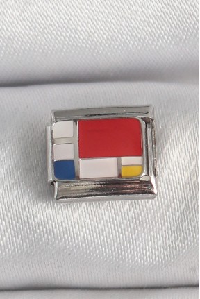 316l çelik Gümüş Renk Karışık Renk Portre Model Nomination Charm 316l çelik Gümüş Renk Karışık Renk Portre Model Nomination Charm