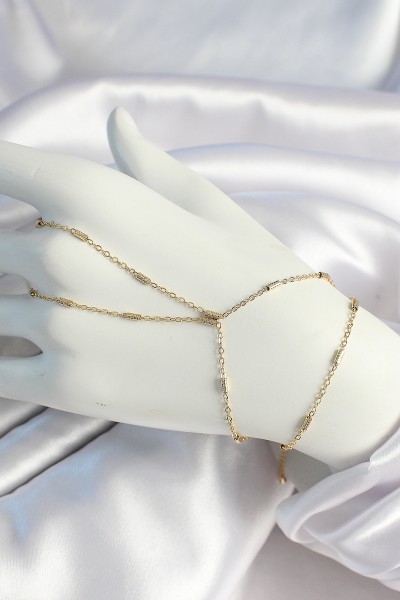 Pirinç Gold Renk Parçalı Zincir şahmeran Pirinç Gold Renk Parçalı Zincir şahmeran