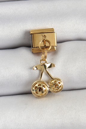 316l çelik Sallantılı Zirkon Taşlı Fiyonk Model Gold Renk Nomination C316l çelik Sallantılı Kiraz Model Gold Renk Nomination Charm 316l çelik Sallantılı Zirkon Taşlı Fiyonk Model Gold Renk Nomination C316l çelik Sallantılı Kiraz Model Gold Renk Nomination Charm