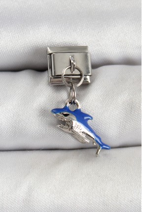 316l çelik Sallantılı Köpekbalığı Model Gümüş Renk Nomination Charm 316l çelik Sallantılı Köpekbalığı Model Gümüş Renk Nomination Charm