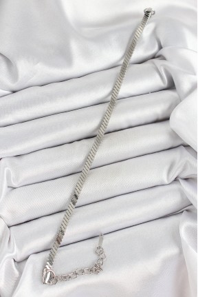 316l çelik Gümüş Renk Yassı Zincir Model Kadın Bileklik 316l çelik Gümüş Renk Yassı Zincir Model Kadın Bileklik