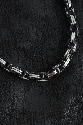 316l çelik Kral Zincir Model Gümüş Renk Erkek Kolye 316l çelik Kral Zincir Model Gümüş Renk Erkek Kolye