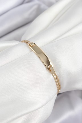 Pirinç Dikdörtgen Model Gold Renk Xuping Bebek Künyesi Pirinç Dikdörtgen Model Gold Renk Xuping Bebek Künyesi