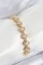 Pirinç Zirkon Taşlı Yonca Baget Model Gold Renk Vip Seri Kadın Bileklik Pirinç Zirkon Taşlı Yonca Baget Model Gold Renk Vip Seri Kadın Bileklik