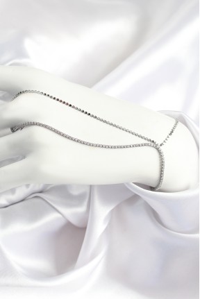 Pirinç Zirkon Taşlı Ezme Zincir Model Gümüş Renk Kadın şahmeran Pirinç Zirkon Taşlı Ezme Zincir Model Gümüş Renk Kadın şahmeran