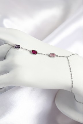 Pirinç Renkli Zirkon Taşlı Dikdörtgen Model Gümüş Renk Kadın şahmeran Pirinç Renkli Zirkon Taşlı Dikdörtgen Model Gümüş Renk Kadın şahmeran