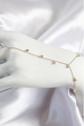 Pirinç Zirkon Taşlı Sallantılı Model Gold Renk Kadın şahmeran Pirinç Zirkon Taşlı Sallantılı Model Gold Renk Kadın şahmeran