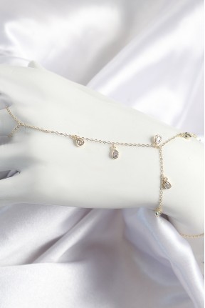 Pirinç Zirkon Taşlı Sallantılı Damla Model Gold Renk Kadın şahmeran Pirinç Zirkon Taşlı Sallantılı Damla Model Gold Renk Kadın şahmeran