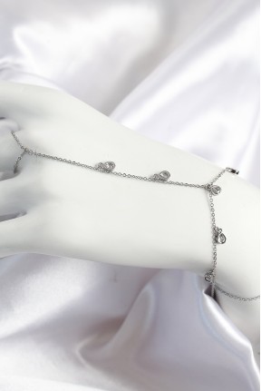 Pirinç Zirkon Taşlı Sallantılı Damla Model Gümüş Renk Kadın şahmeran Pirinç Zirkon Taşlı Sallantılı Damla Model Gümüş Renk Kadın şahmeran