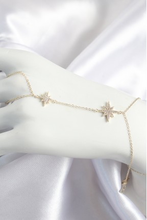 Pirinç Zirkon Taşlı Kutup Yıldızı Model Gold Renk Kadın şahmeran Pirinç Zirkon Taşlı Kutup Yıldızı Model Gold Renk Kadın şahmeran