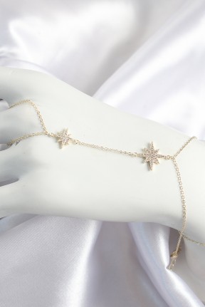 Pirinç Zirkon Taşlı Kutup Yıldızı Model Gold Renk Kadın şahmeran Pirinç Zirkon Taşlı Kutup Yıldızı Model Gold Renk Kadın şahmeran