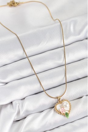 316l çelik Sanatsal Portre Model Gold Renk Kadın Kolye 316l çelik Sanatsal Portre Model Gold Renk Kadın Kolye