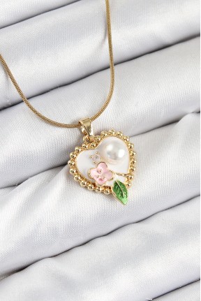 316l çelik Sanatsal Portre Model Gold Renk Kadın Kolye 316l çelik Sanatsal Portre Model Gold Renk Kadın Kolye