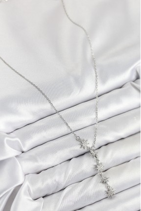 316l çelik Yıldız Model Gümüş Renk Kadın Kolye 316l çelik Yıldız Model Gümüş Renk Kadın Kolye