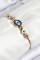 316l çelik Göz Charm Model Gold Renk Kadın Bileklik 316l çelik Göz Charm Model Gold Renk Kadın Bileklik
