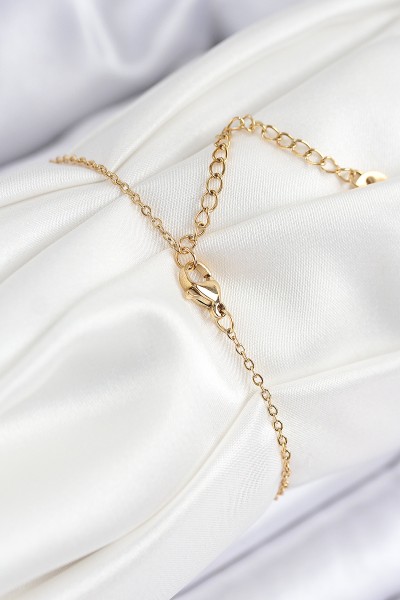 316l çelik Nazar Boncuğu Model Gold Renk Kadın Bileklik 316l çelik Nazar Boncuğu Model Gold Renk Kadın Bileklik