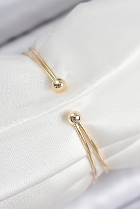Pirinç Zirkon Taşlı Kuğu Model Gold Renk Kadın Bileklik Pirinç Zirkon Taşlı Kuğu Model Gold Renk Kadın Bileklik