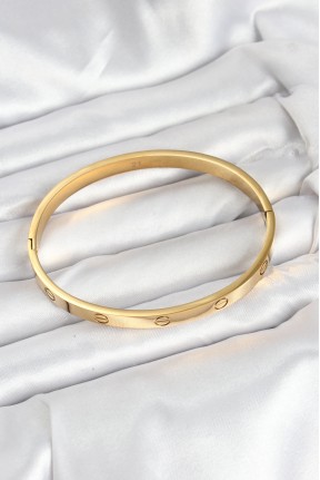 316l çelik Gold Renk 65 Mm Kadın Kelepçe Bileklik 316l çelik Gold Renk 65 Mm Kadın Kelepçe Bileklik