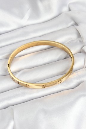 316l çelik Gold Renk 65 Mm Kadın Kelepçe Bileklik 316l çelik Gold Renk 65 Mm Kadın Kelepçe Bileklik