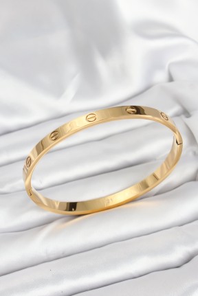 316l çelik Gold Renk 65 Mm Kadın Kelepçe Bileklik 316l çelik Gold Renk 65 Mm Kadın Kelepçe Bileklik