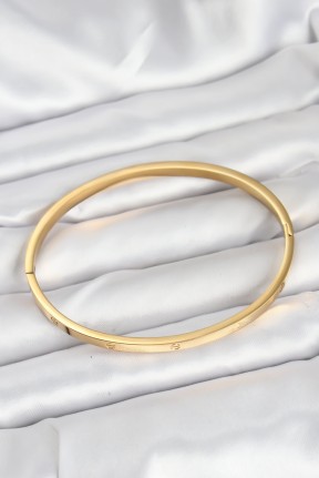 316l çelik Gold Renk 65 Mm İnce Kadın Kelepçe Bileklik 316l çelik Gold Renk 65 Mm İnce Kadın Kelepçe Bileklik